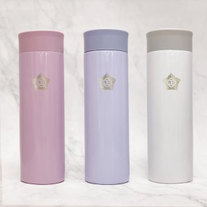 【絕版出清，售完10個起做】中正校徽款療癒系304輕巧保溫瓶300mL_粉藍/珍珠白/粉紫