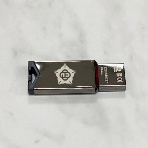 【團購商品，10個起做】中正鏡面金屬款威剛ADATA隨身碟64G