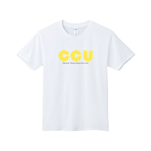 【最後現貨，售完為止】CCU鳳梨切片短T_白