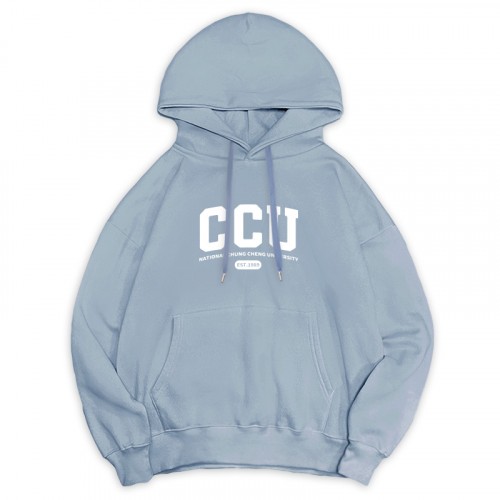 【最後一件，售完為止】CCU冰淇淋色落肩帽T_蘇打冰淇淋