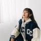 【限量現貨，售完預購】CCU美式經典棒球外套_靜謐藍