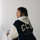【限量現貨，售完預購】CCU美式經典棒球外套_靜謐藍