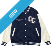【限量現貨，售完預購】CCU美式經典棒球外套_靜謐藍