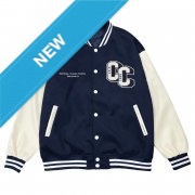 【限量現貨，售完預購】CCU美式經典棒球外套_靜謐藍