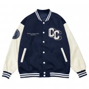 【現貨販售，售完預購】CCU美式經典棒球外套_靜謐藍
