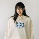 【預購釋出，售完為止】CCU午厚時光落肩帽T_奶油布蕾