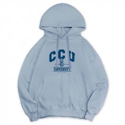 【預購釋出，售完為止】CCU午厚時光落肩帽T_蘇打汽水