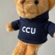 CCU電繡帽T小熊掛飾鑰匙圈_經典藍