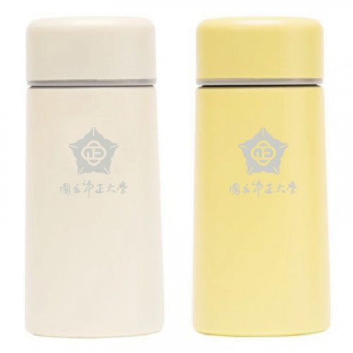 【團購商品，10件起做】CCU輕巧口袋保溫杯150mL_米白/鵝黃