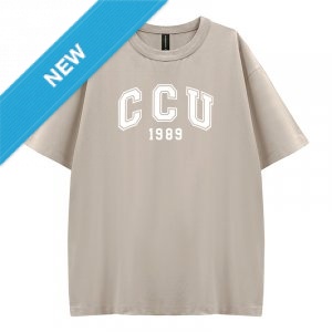 【2025夏季新品】CCU好涼的寬版短T_花生冰(淺卡其)