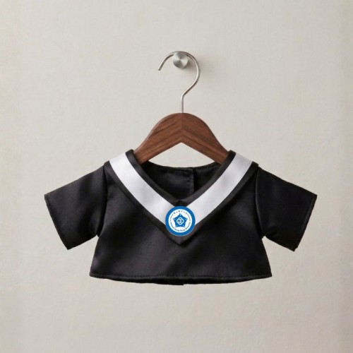 【玩偶配件包】CCU領巾學士服_白（不含玩偶）