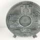 【絕版出清，售完不補】CCU金屬圓盤_古錫