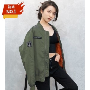【CCU FORCE MA-1飛行夾克2.0_軍綠
