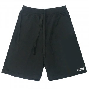 【絕版出清，售完10件起做】CCU休閒有型棉短褲_黑
