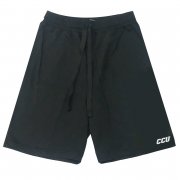 【絕版出清，售完10件起做】CCU休閒有型棉短褲_黑